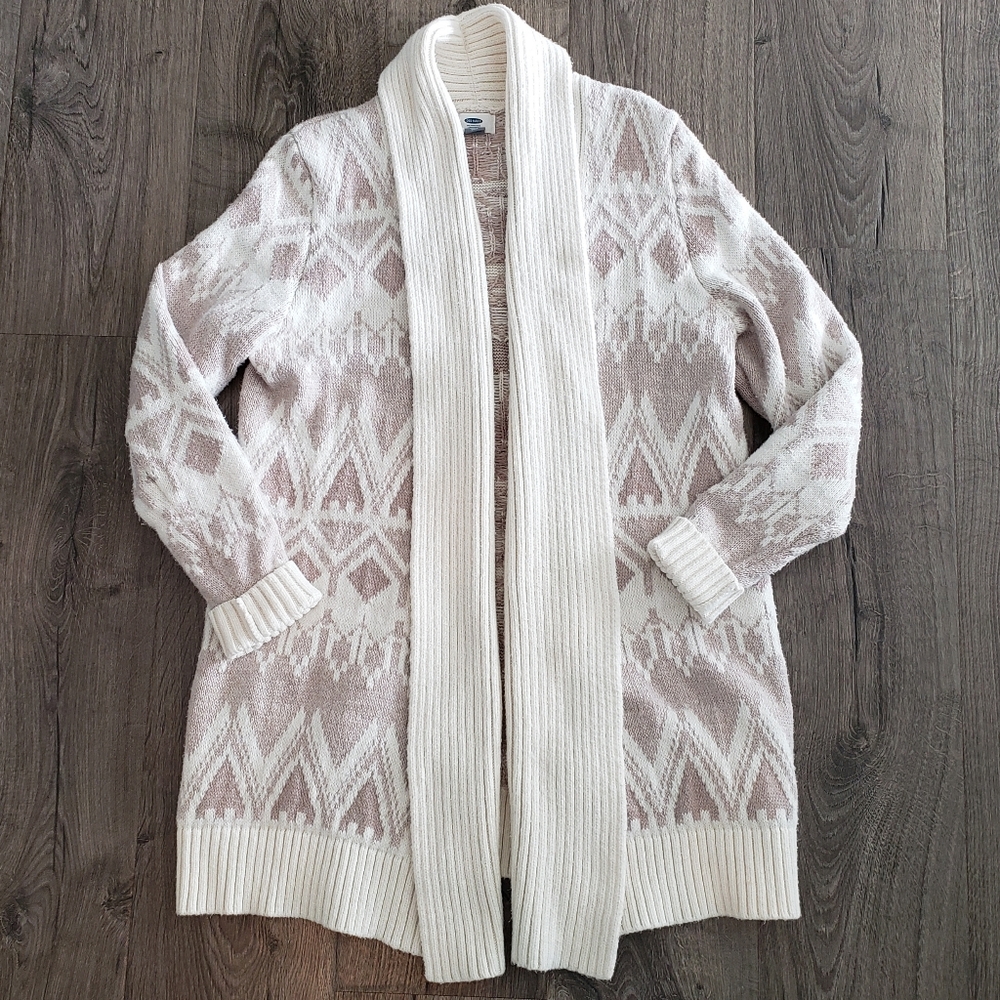 Thick Patterned Cardigan